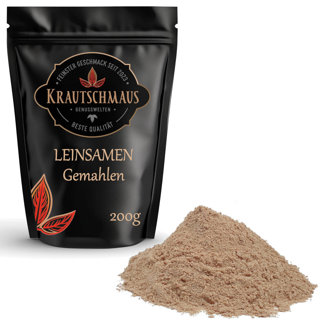 Leinsamen gemahlen 200g Leinsamen gemahlen 200g
