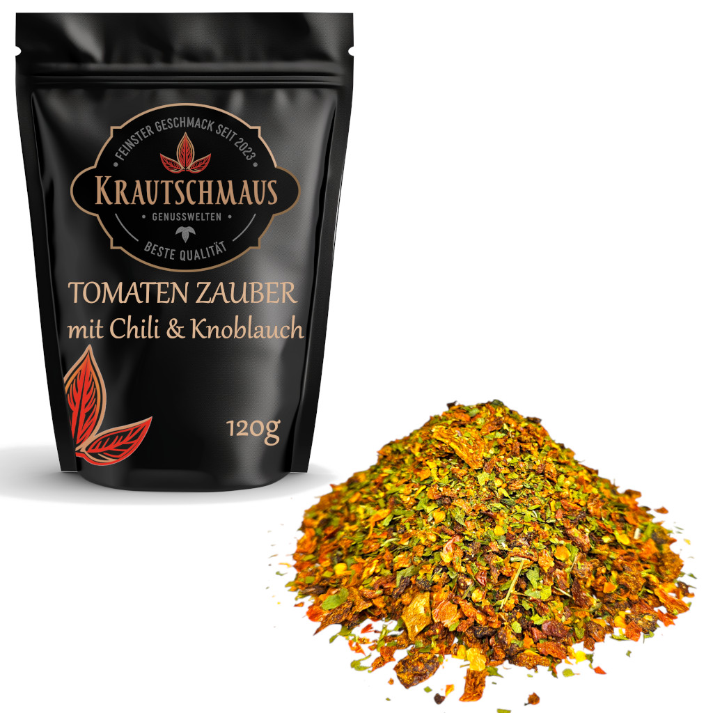 Tomaten Zauber mit Cayenne, Chili & Knoblauch 120g